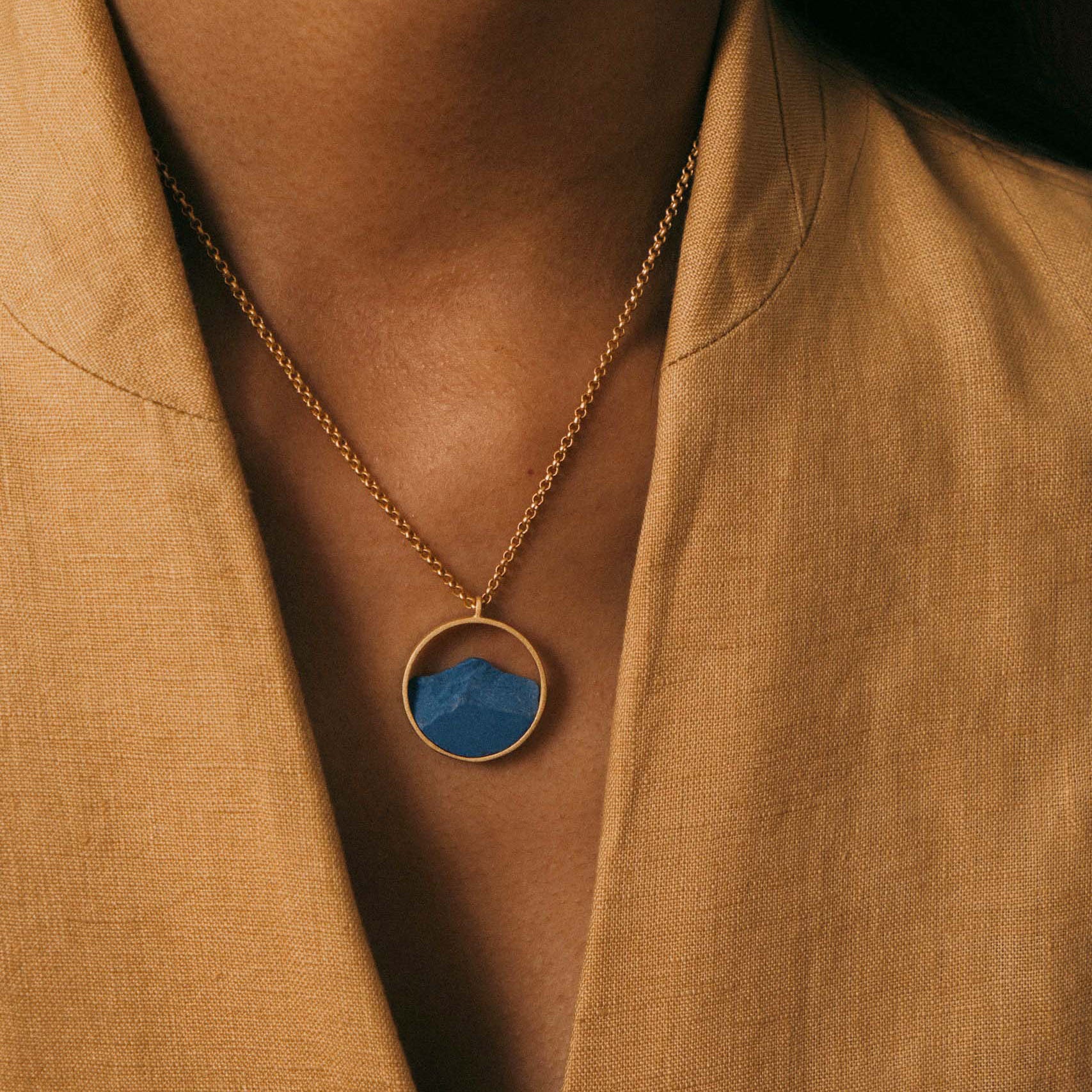 Collar Circular Mini Dorado