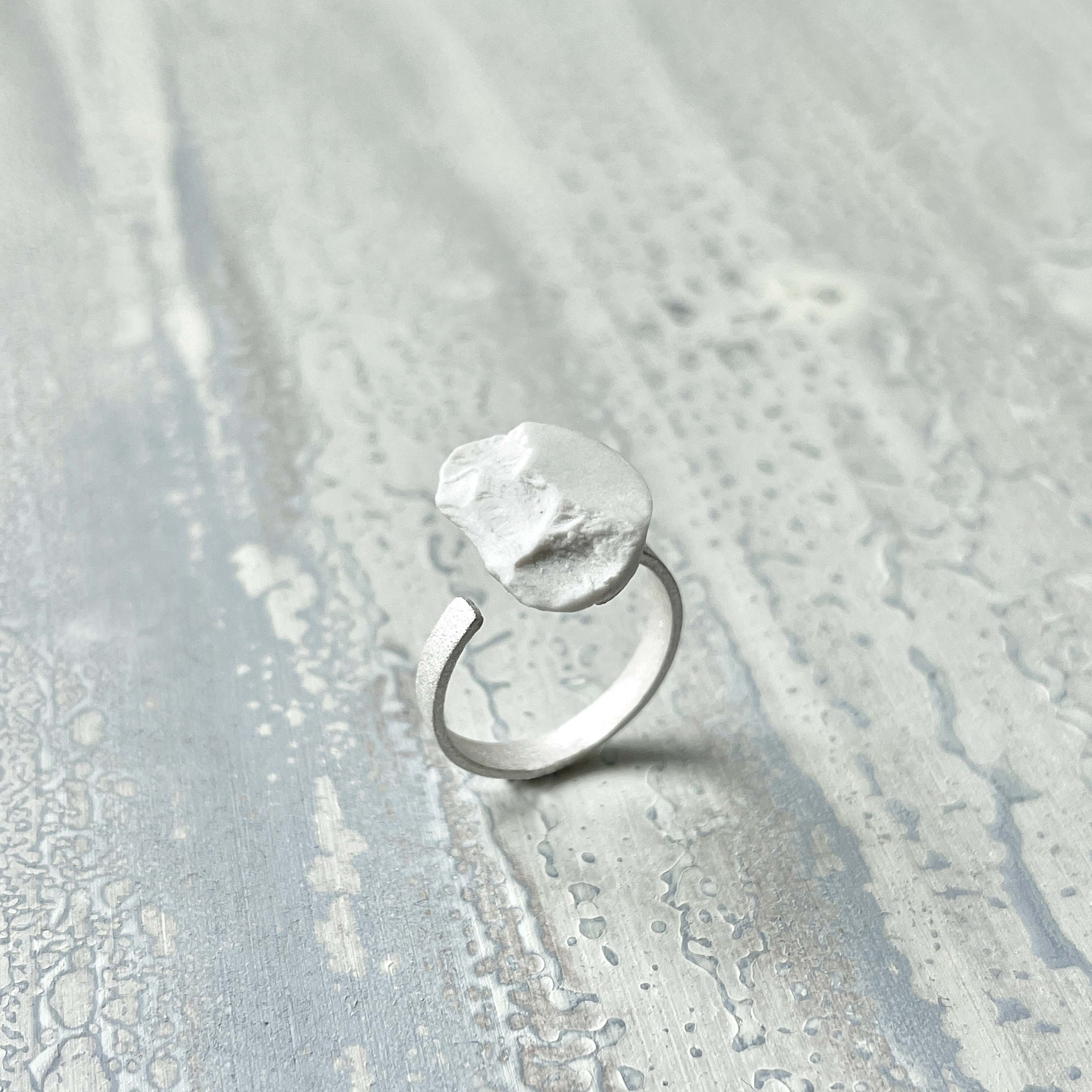 Anillo Curva Mini Plata