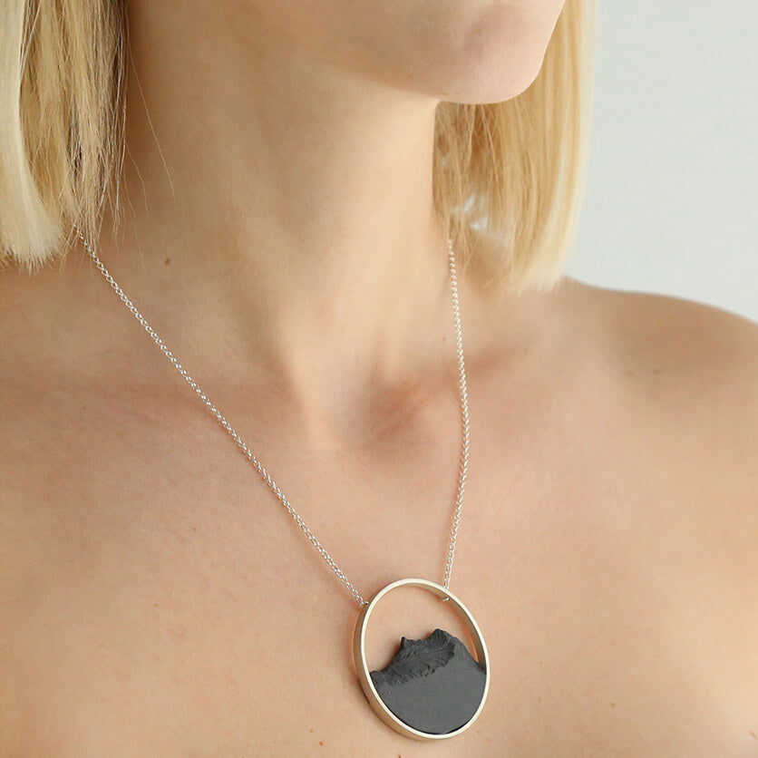 Collar Circular Plata