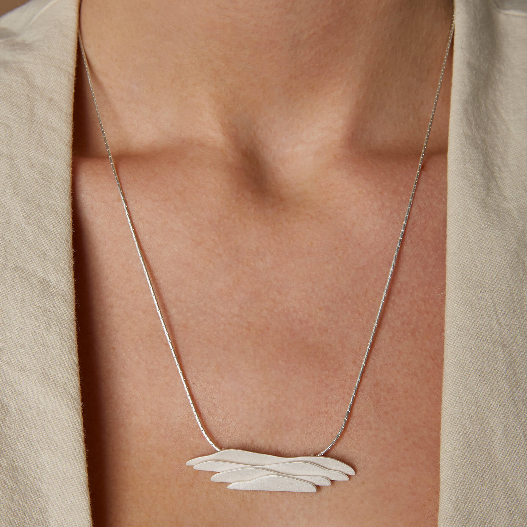 Collar Haizea - Plata de 1ª Ley