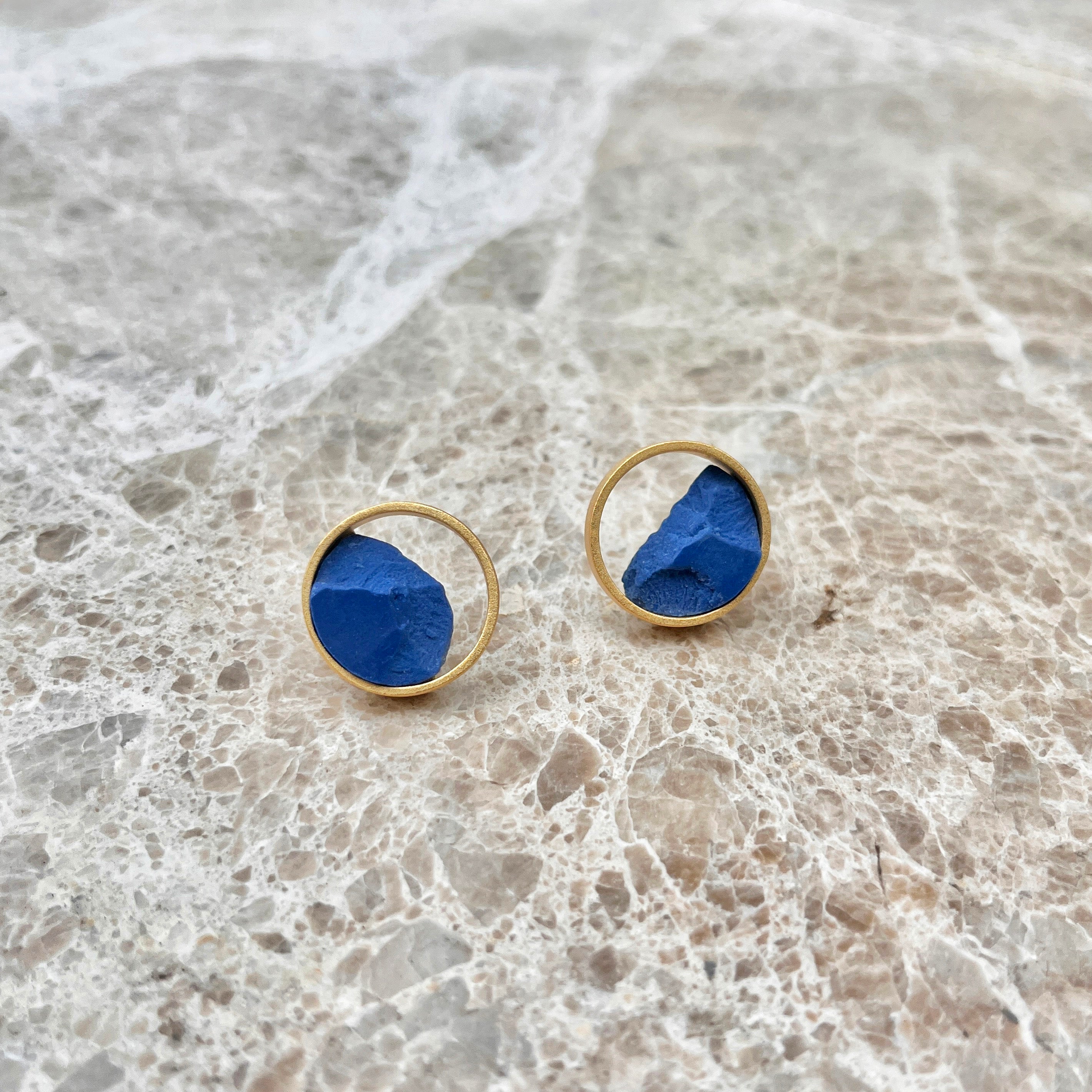 Pendientes Circulares Mini Dorados