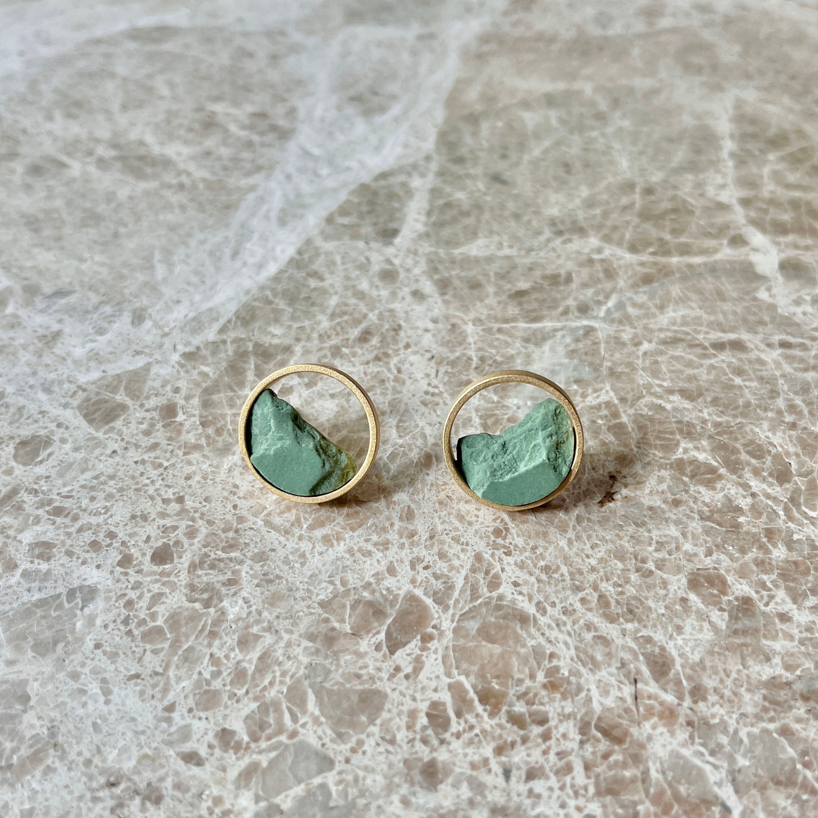 Pendientes Circulares Mini Dorados