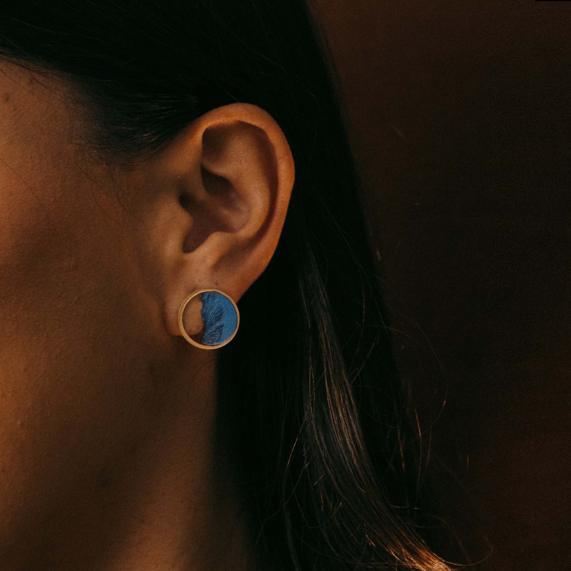 Pendientes Circulares Mini Dorados