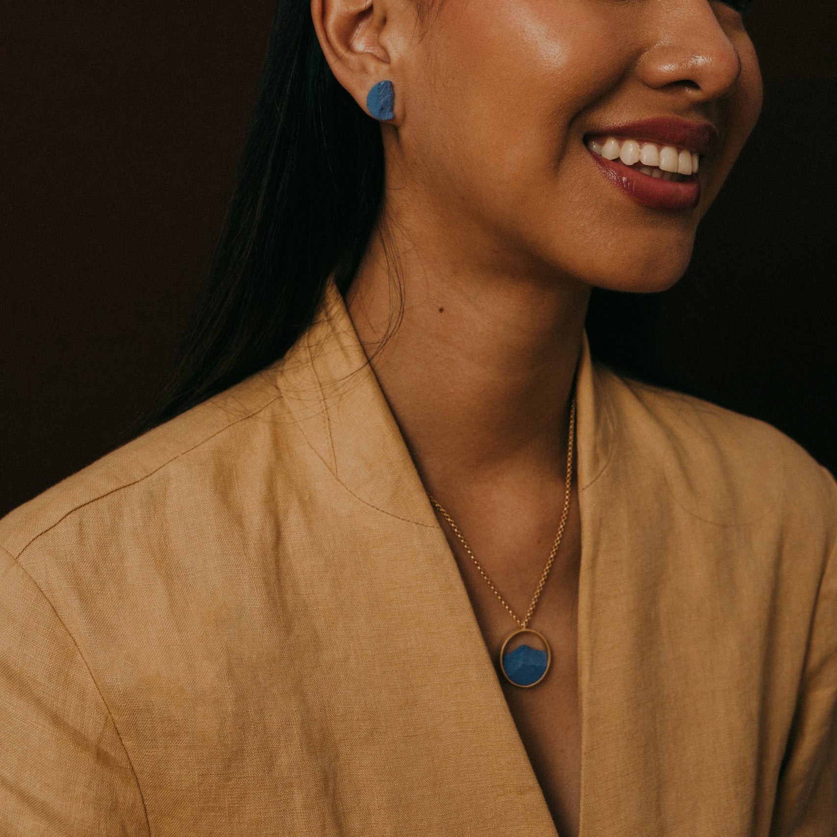 Collar Circular Mini Dorado