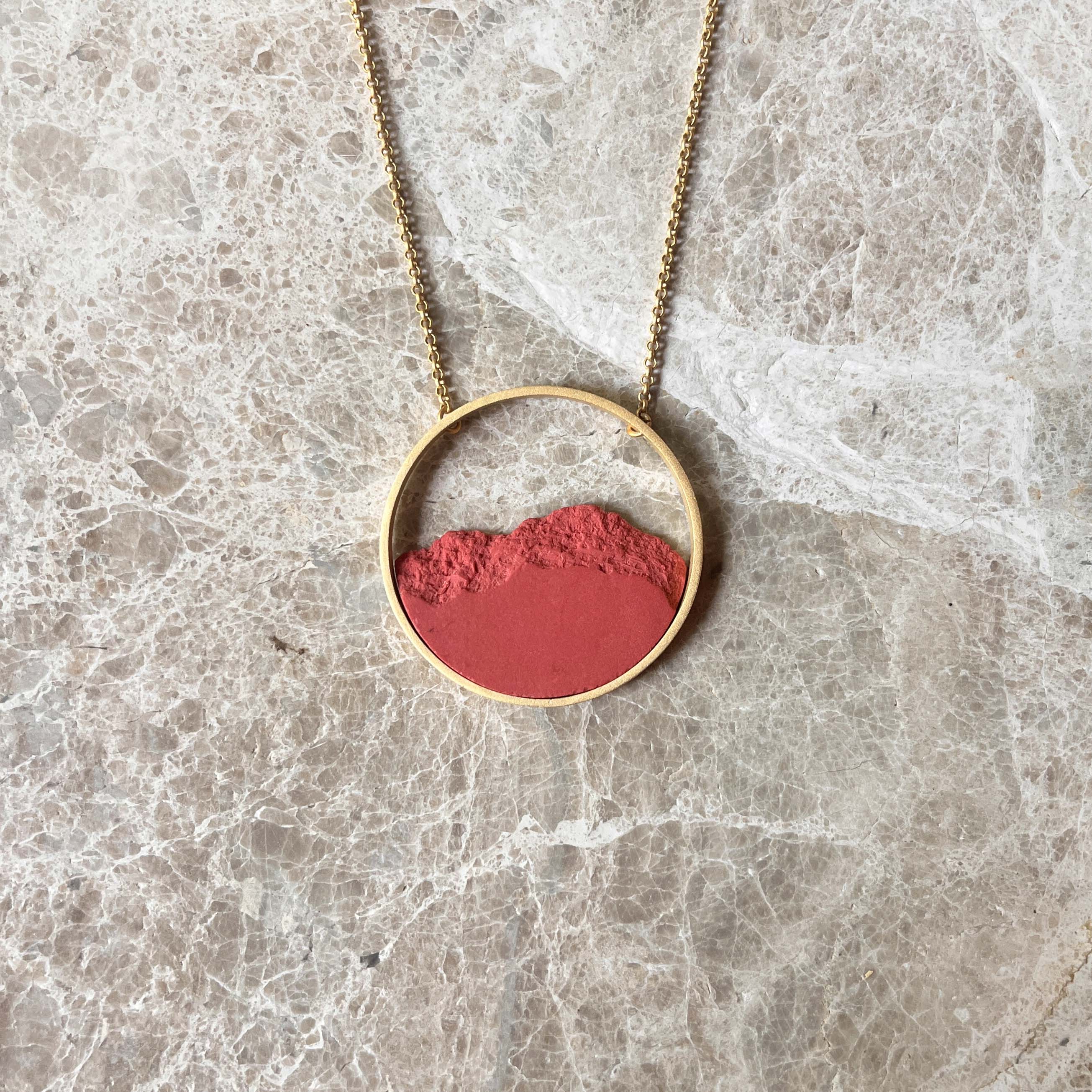 Collar Circular Dorado