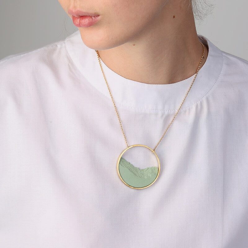 Collar Circular Dorado