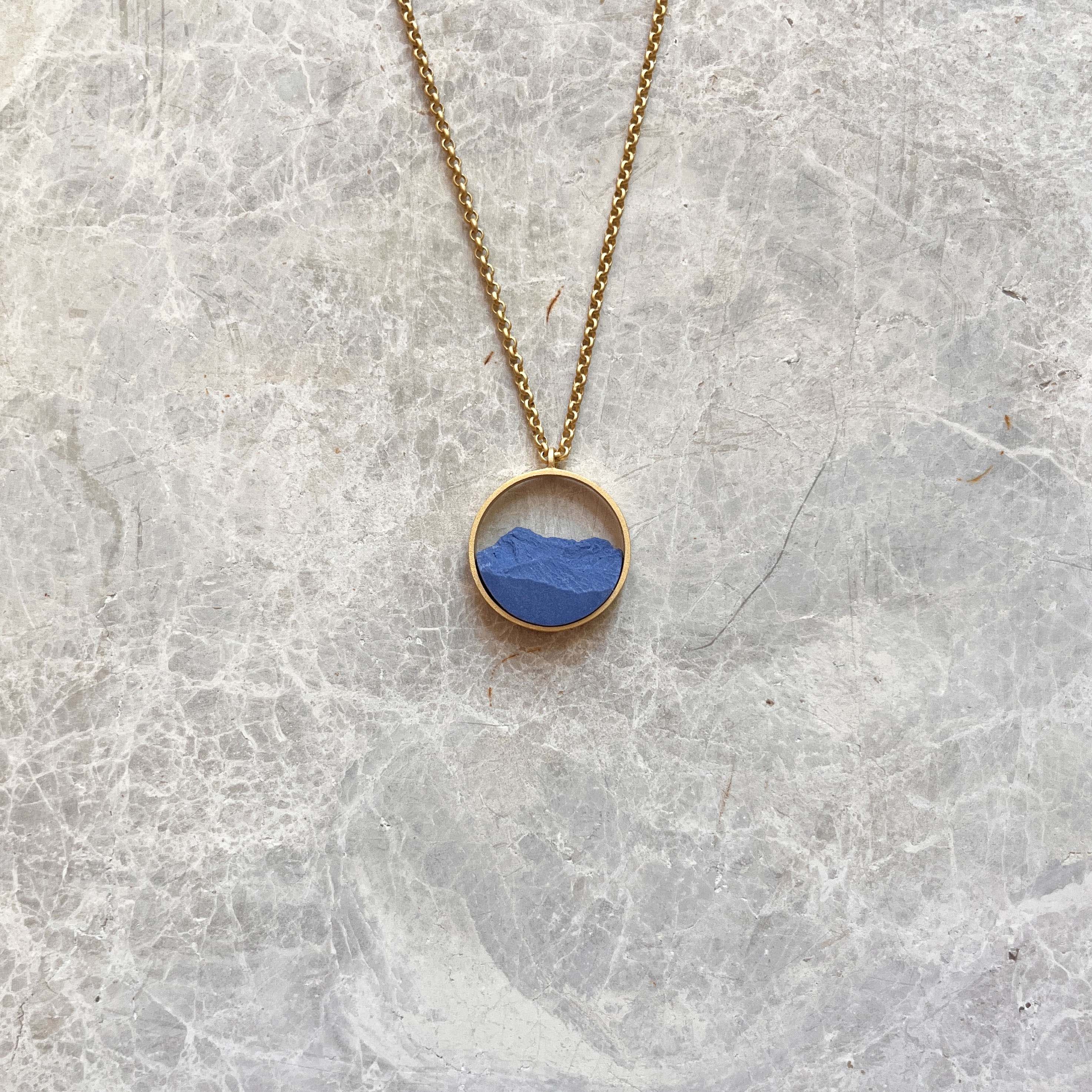 Collar Circular Mini Dorado