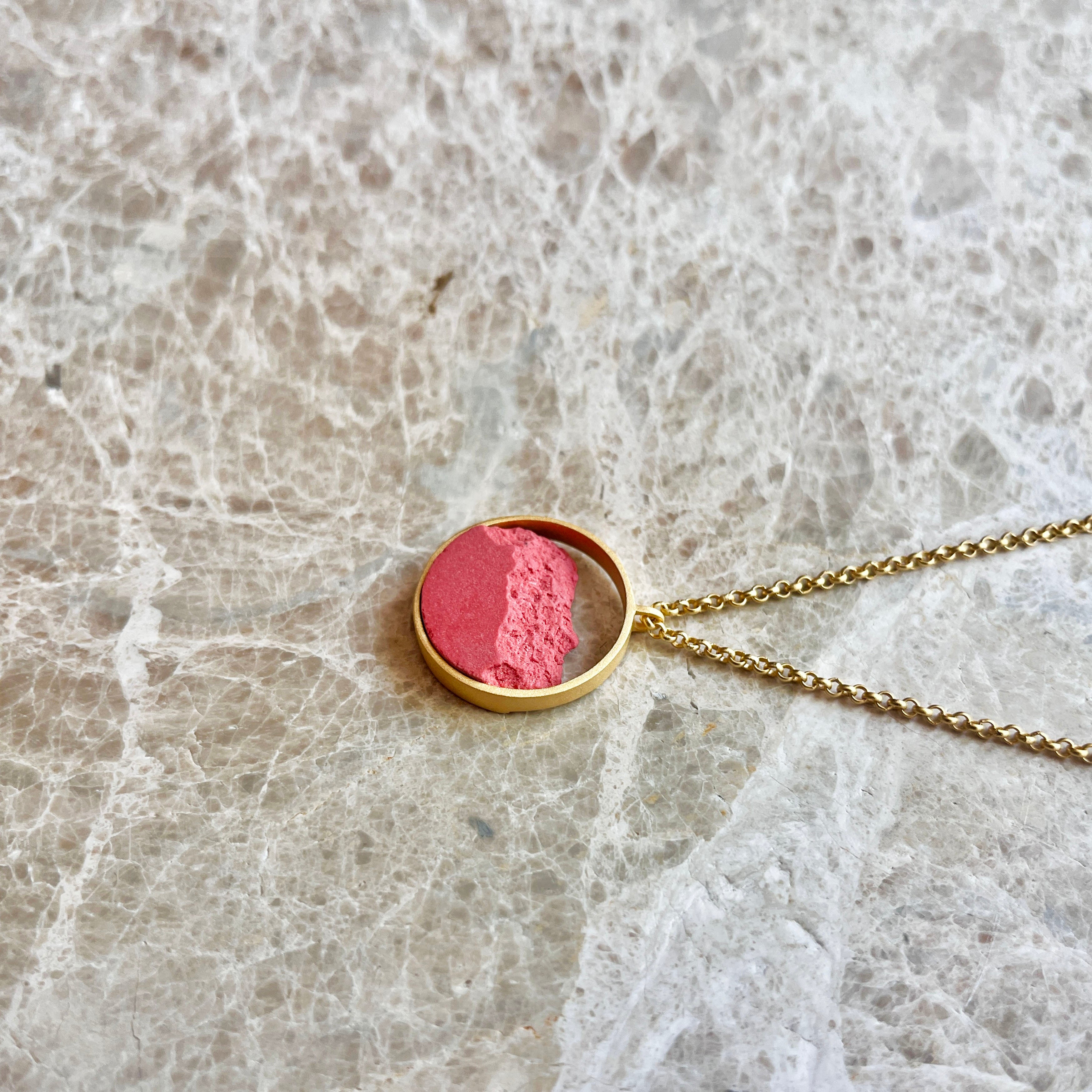 Collar Circular Mini Dorado