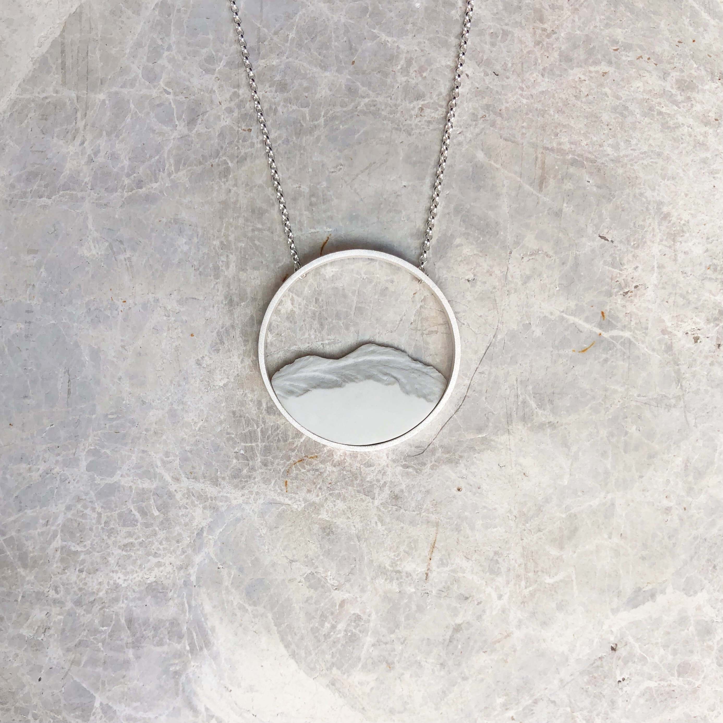 Collar Circular Plata