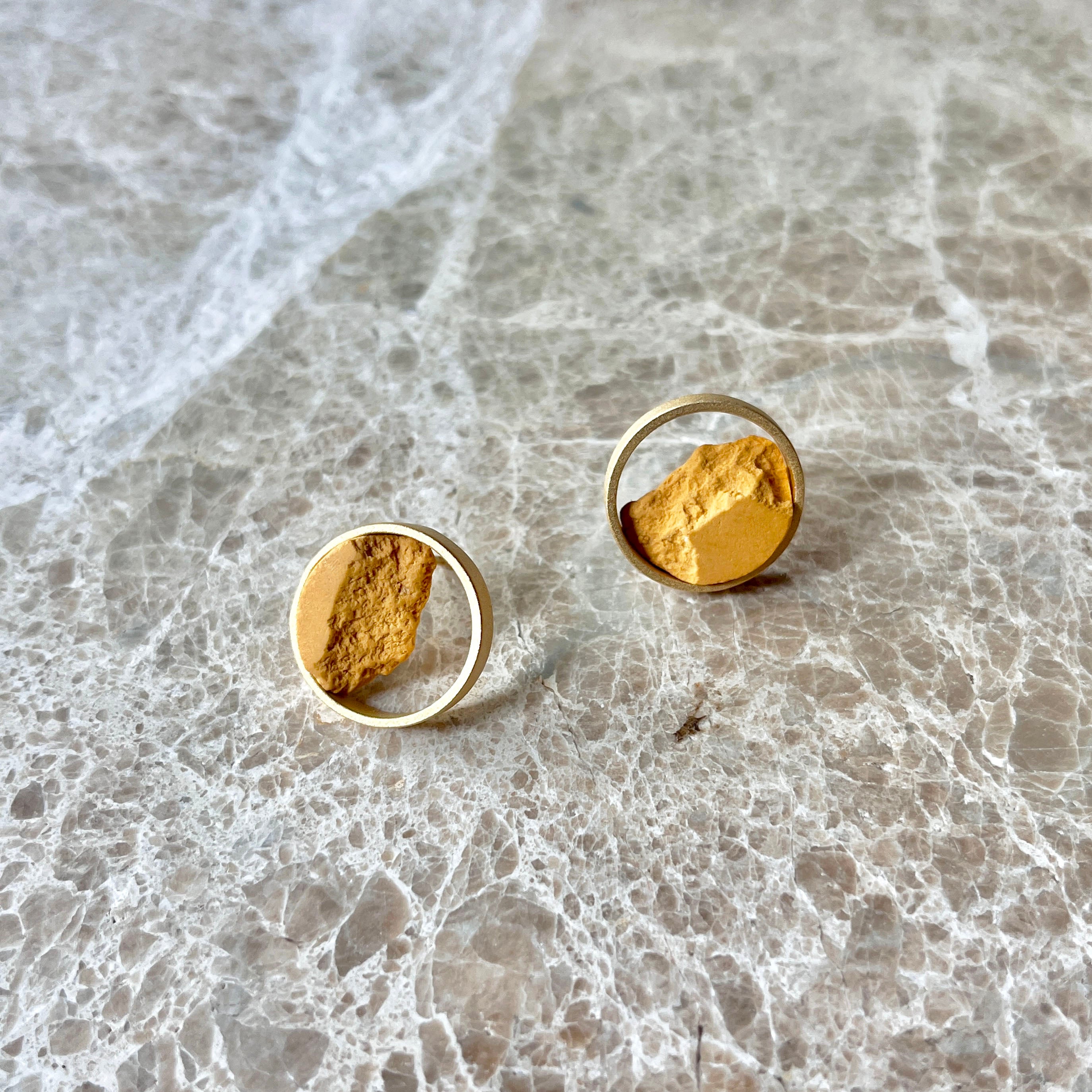 Pendientes Circulares Mini Dorados