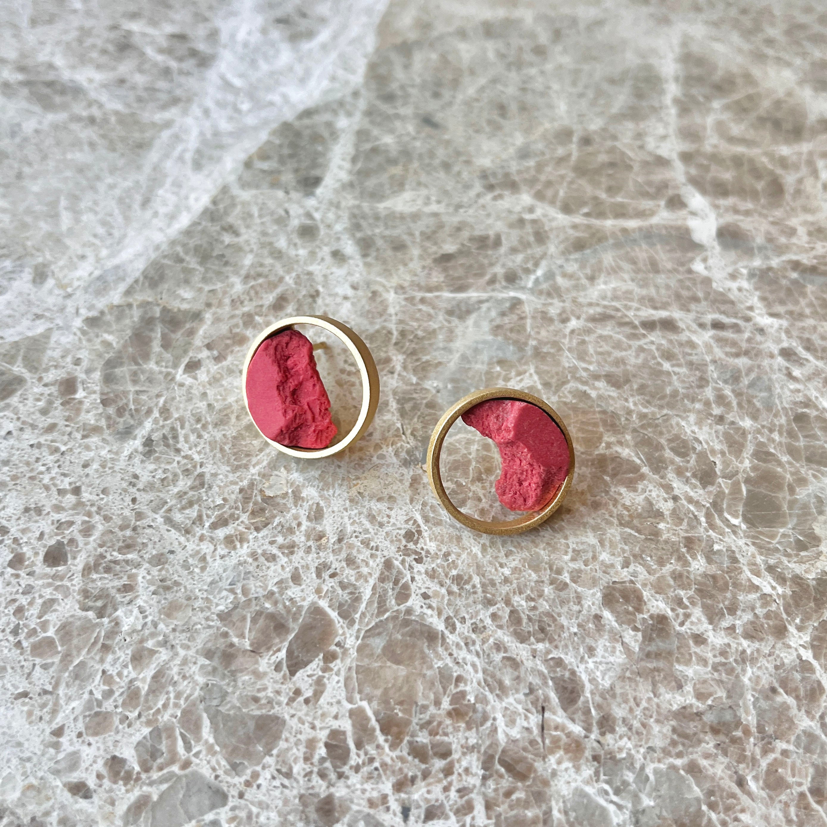 Pendientes Circulares Mini Dorados